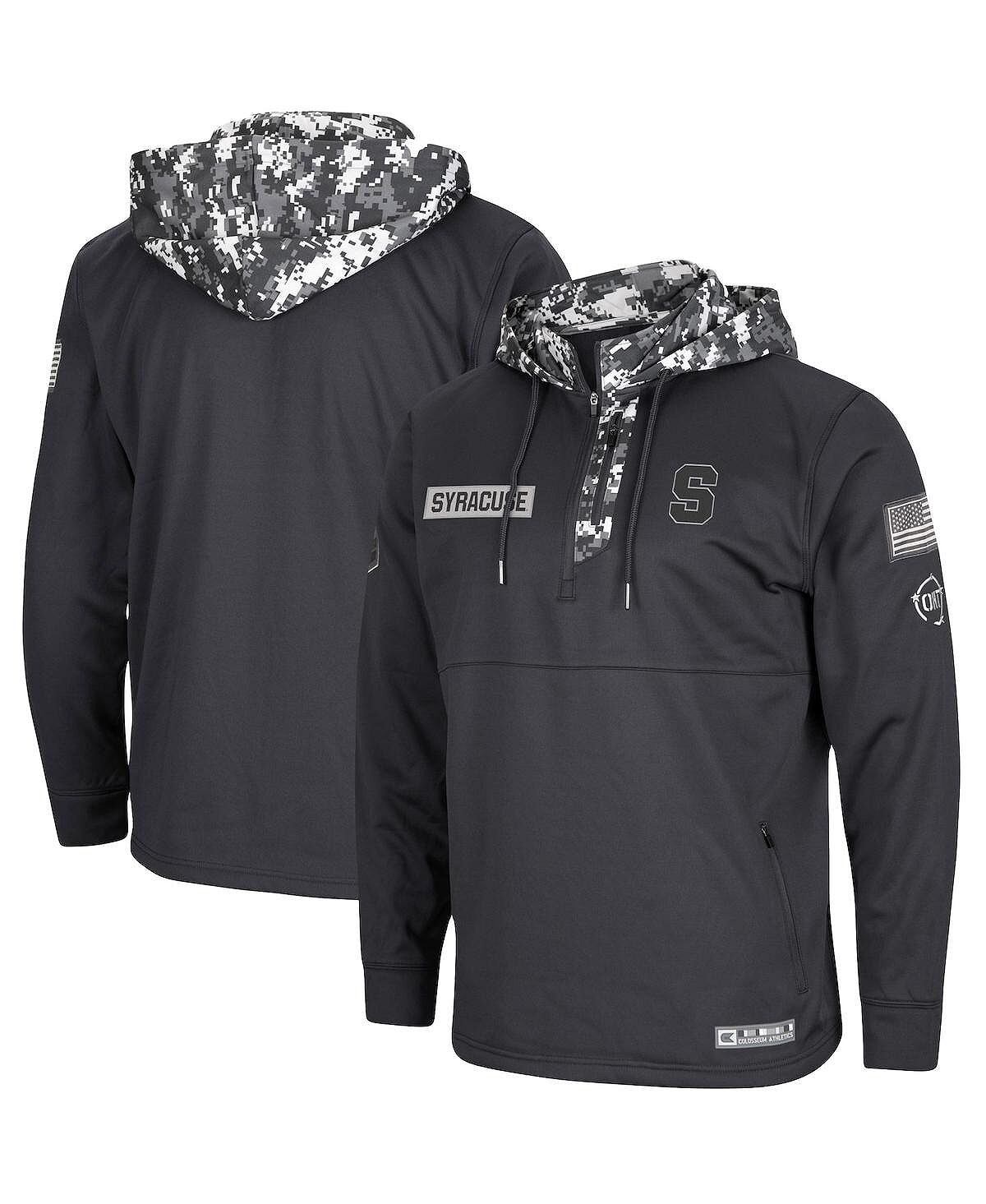 Мужская темно-серая толстовка с капюшоном на молнии Syracuse Orange OHT в стиле милитари Digi Camo Colosseum
Мужская темно-серая толстовка с капюшоном на молнии Syracuse Orange OHT в стиле милитари Digi Camo Colosseum