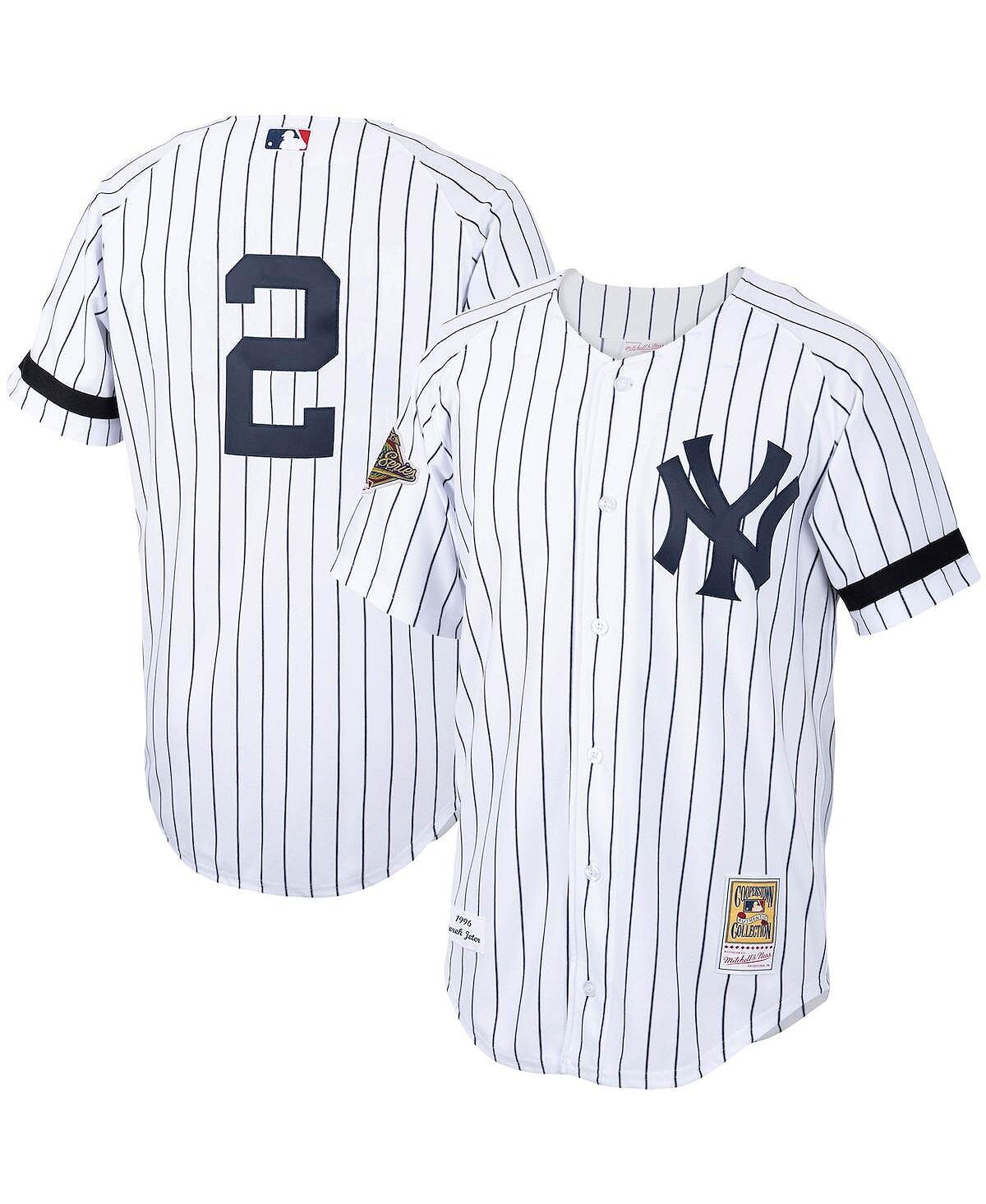 Мужское белое аутентичное домашнее джерси New York Yankees Cooperstown Collection 1996 года Mitchell & Ness, Белый
Мужское белое аутентичное домашнее джерси New York Yankees Cooperstown Collection 1996 года Mitchell & Ness, Белый