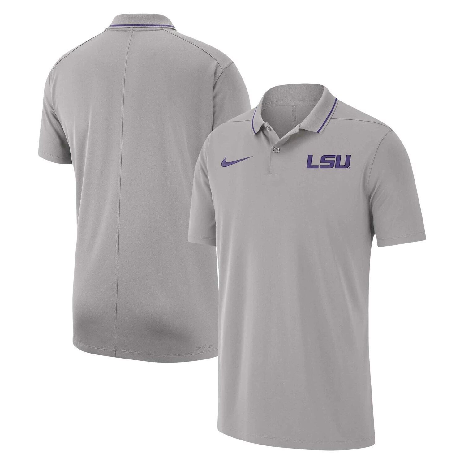 Мужская серая футболка-поло LSU Tigers 2023 Coach Performance Performance Nike, Серый
Мужская серая футболка-поло LSU Tigers 2023 Coach Performance Performance Nike, Серый