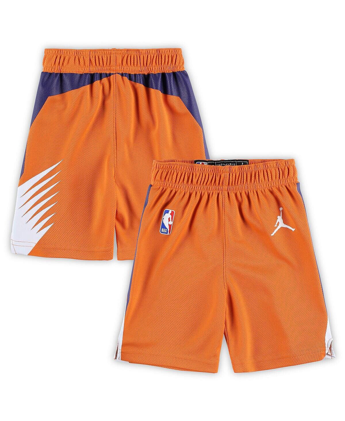 Брендовые оранжевые шорты Swingman Phoenix Suns для мальчиков и девочек для малышей Jordan
Брендовые оранжевые шорты Swingman Phoenix Suns для мальчиков и девочек для малышей Jordan