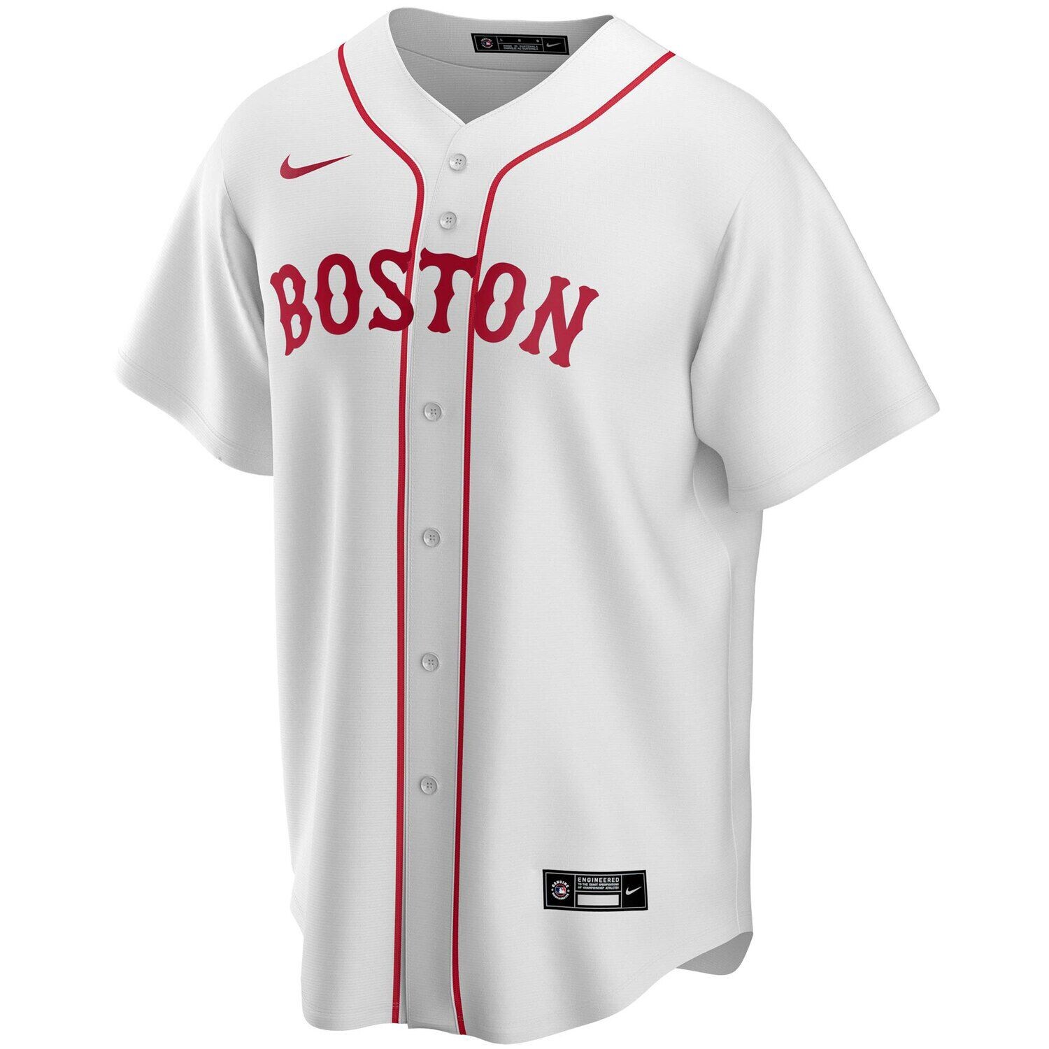Мужская белая футболка Boston Red Sox Альтернативная реплика команды Nike, Белый
Мужская белая футболка Boston Red Sox Альтернативная реплика команды Nike, Белый