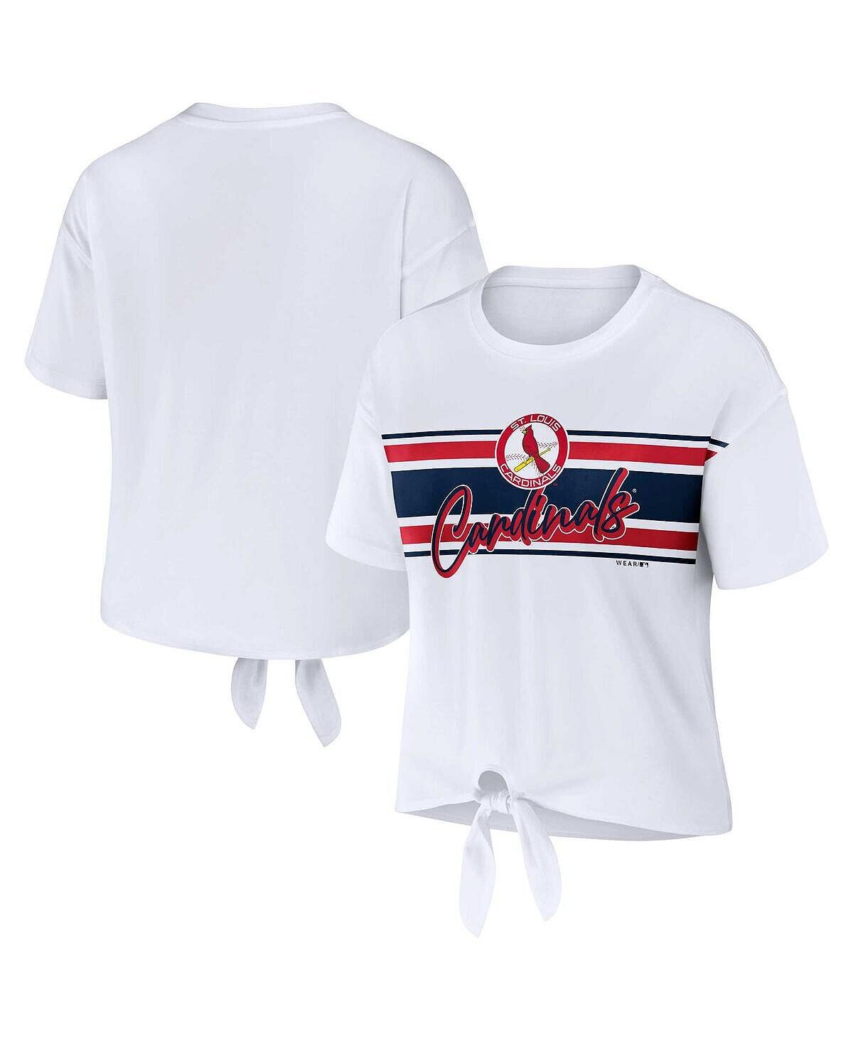 Женская белая футболка St. Louis Cardinals с завязкой спереди WEAR by Erin Andrews, белый
Женская белая футболка St. Louis Cardinals с завязкой спереди WEAR by Erin Andrews, белый