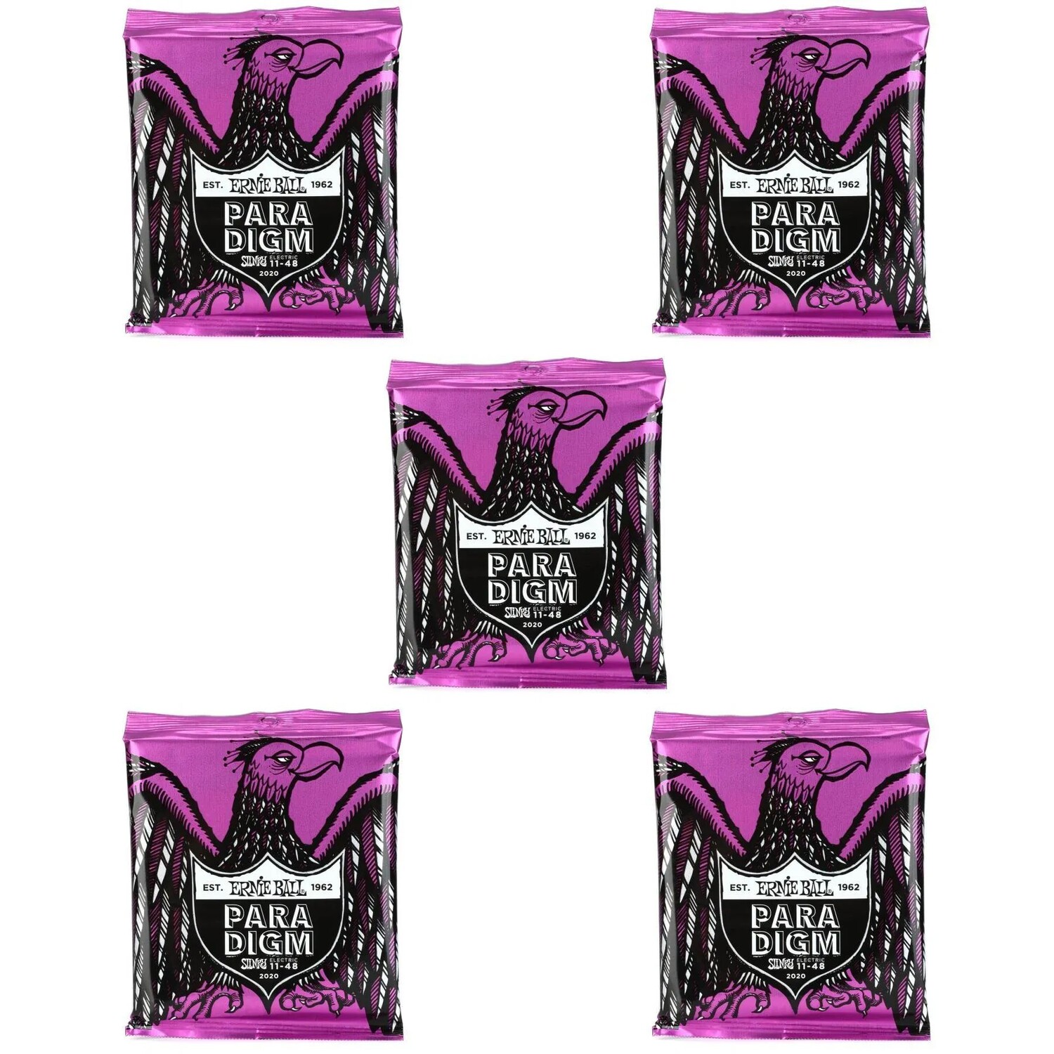 Струны для электрогитары Ernie Ball 2020 Power Slinky Paradigm — .011-.048 (5 шт.)
Струны для электрогитары Ernie Ball 2020 Power Slinky Paradigm — .011-.048 (5 шт.)