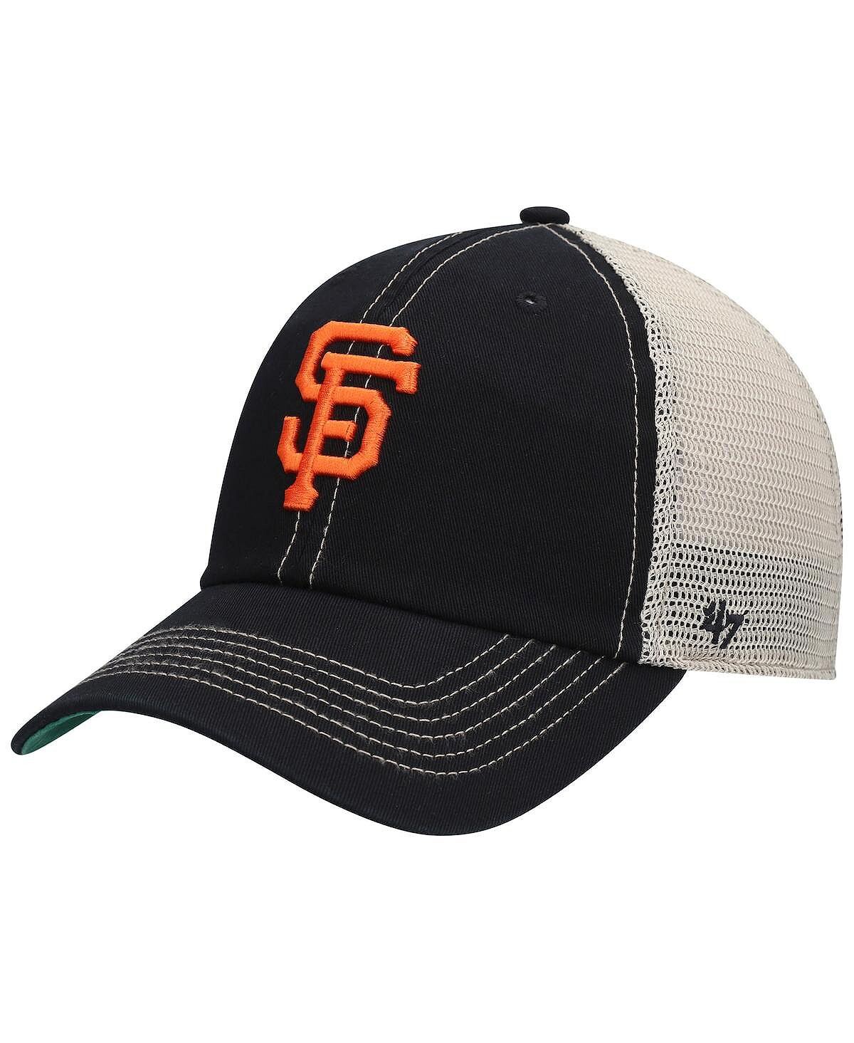 Мужская черная кепка San Francisco Giants Trawler Clean Up Trucker Snapback '47 Brand
Мужская черная кепка San Francisco Giants Trawler Clean Up Trucker Snapback '47 Brand