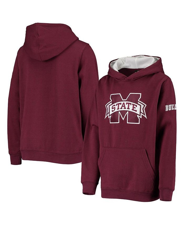 Пуловер с капюшоном и большим логотипом Big Boys Maroon Mississippi State Bulldogs Stadium Athletic, красный
Пуловер с капюшоном и большим логотипом Big Boys Maroon Mississippi State Bulldogs Stadium Athletic, красный