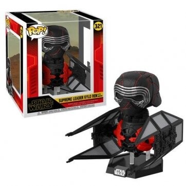 Funko POP! Коллекционная фигурка Делюкс, «Звездные войны, Верховный лидер Кайло Рен
Funko POP! Коллекционная фигурка Делюкс, «Звездные войны, Верховный лидер Кайло Рен