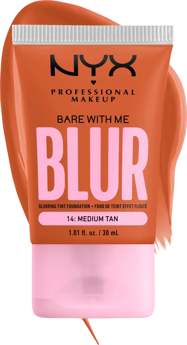 Тональный крем Bare With Me Blur Tint 14 Medium Tan 30 мл NYX PROFESSIONAL MAKEUP
Тональный крем Bare With Me Blur Tint 14 Medium Tan 30 мл NYX PROFESSIONAL MAKEUP