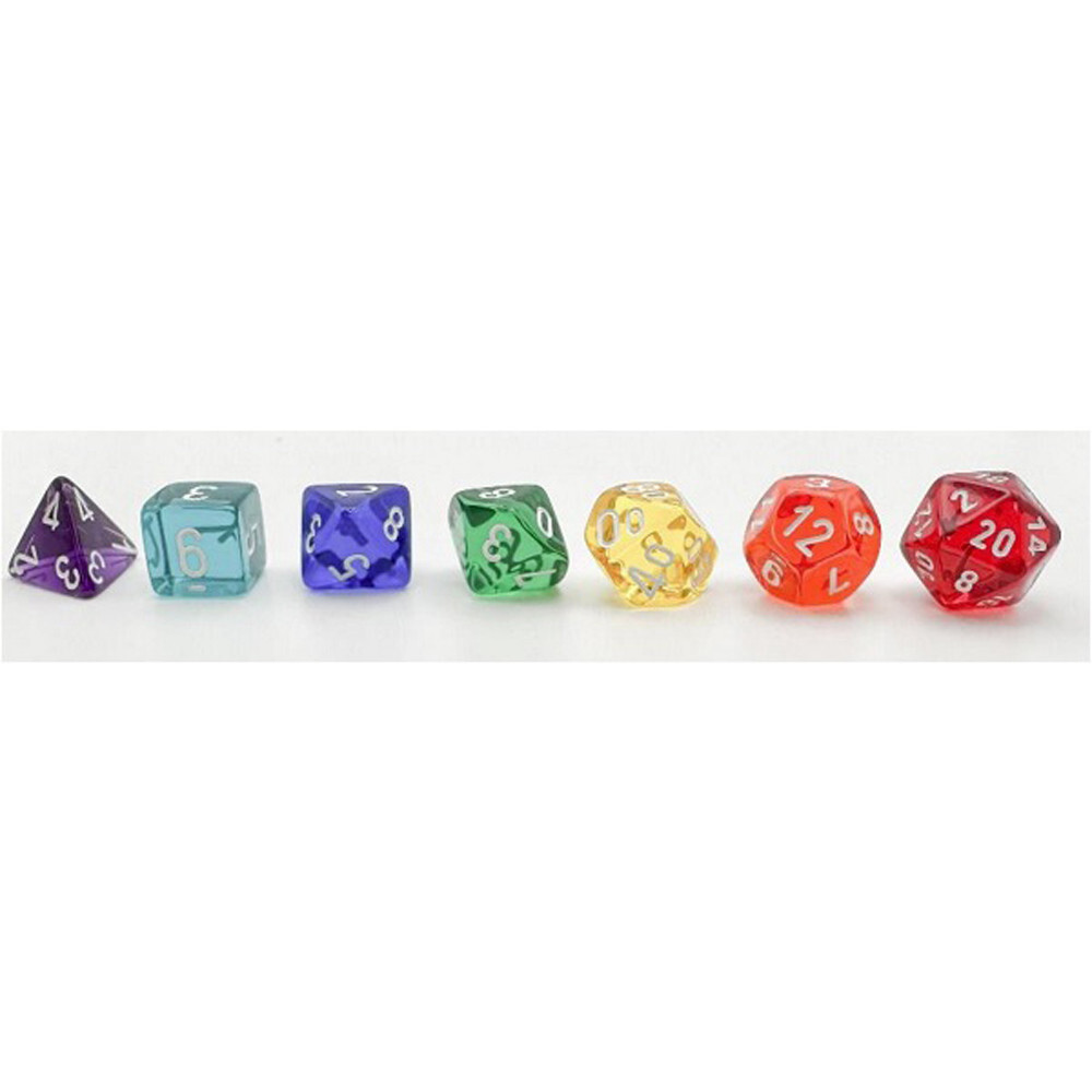 Аксессуары Chessex Chessex Dice Set: Prism Translucent GM & Beginner Player (7)
Аксессуары Chessex Chessex Dice Set: Prism Translucent GM & Beginner Player (7)