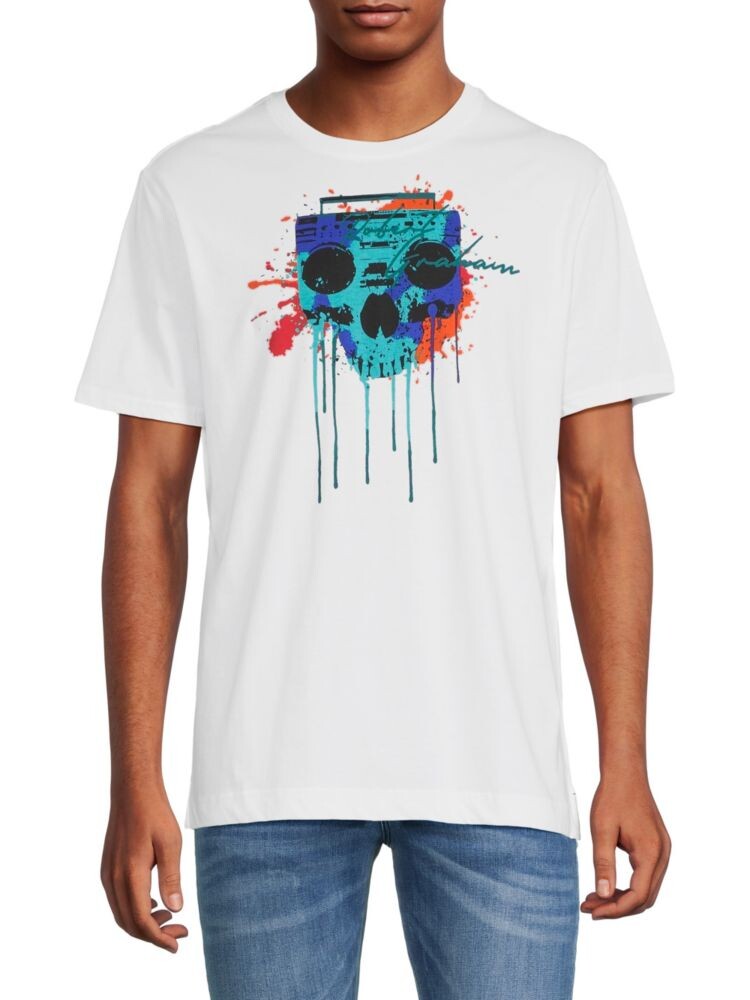 Футболка классического кроя с графическим рисунком Boom Box Skull Robert Graham, белый
Футболка классического кроя с графическим рисунком Boom Box Skull Robert Graham, белый