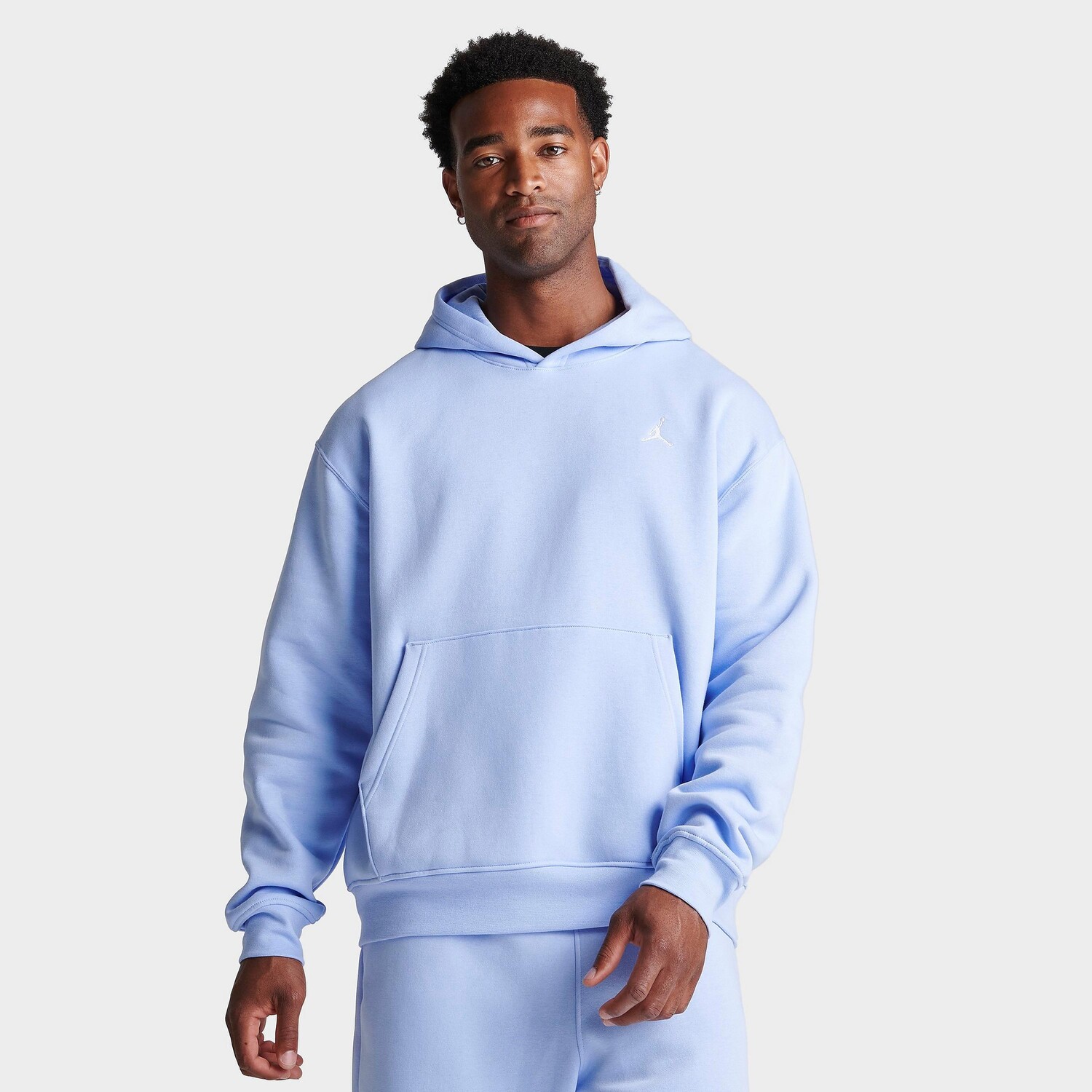 Мужской флисовый пуловер с капюшоном с логотипом Jordan Essentials Jumpman, синий
Мужской флисовый пуловер с капюшоном с логотипом Jordan Essentials Jumpman, синий