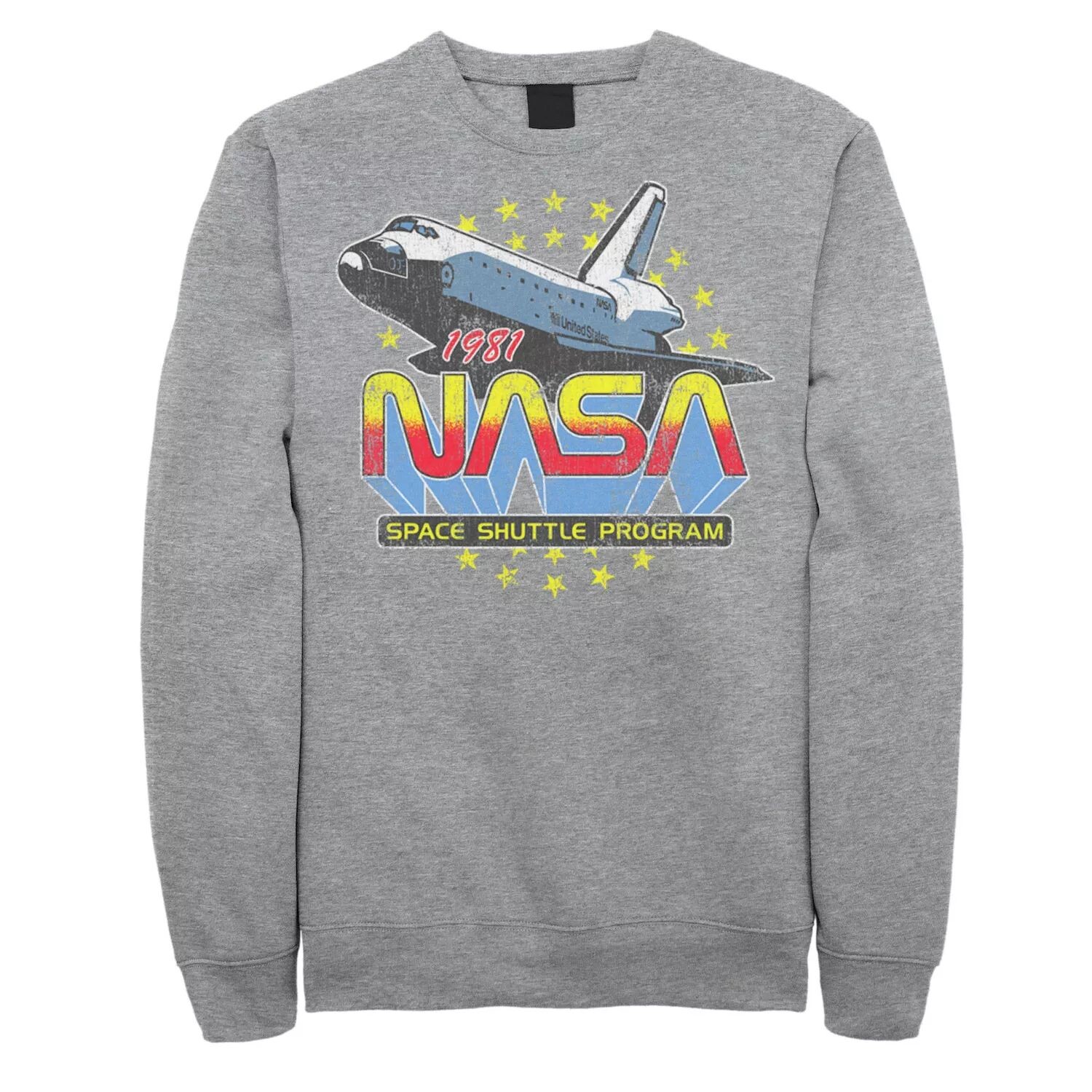 Мужской флисовый пуловер с графическим рисунком в стиле ретро программы NASA Space Shuttle Licensed Character
Мужской флисовый пуловер с графическим рисунком в стиле ретро программы NASA Space Shuttle Licensed Character