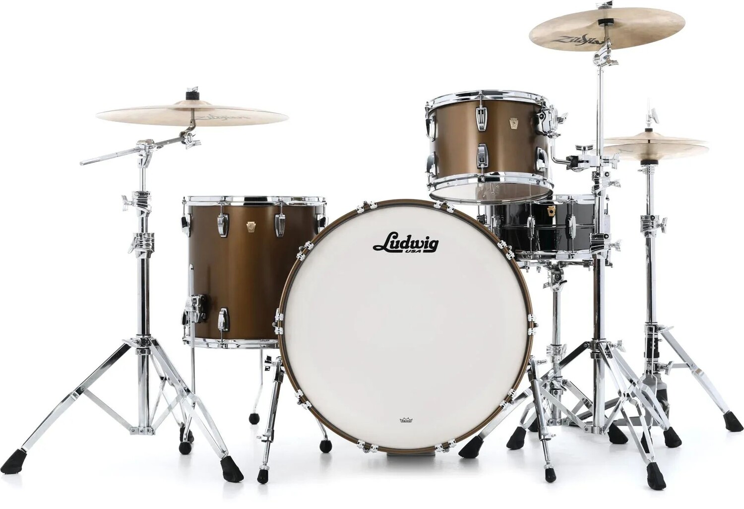 Ludwig Classic Maple Pro Beat 24, набор из 3 предметов — винтажный бронзовый туман
Ludwig Classic Maple Pro Beat 24, набор из 3 предметов — винтажный бронзовый туман