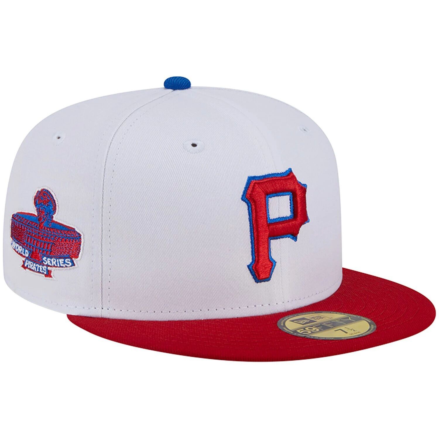 Мужская облегающая шляпа New Era белая/красная Pittsburgh Pirates Undervisor 59FIFTY
Мужская облегающая шляпа New Era белая/красная Pittsburgh Pirates Undervisor 59FIFTY