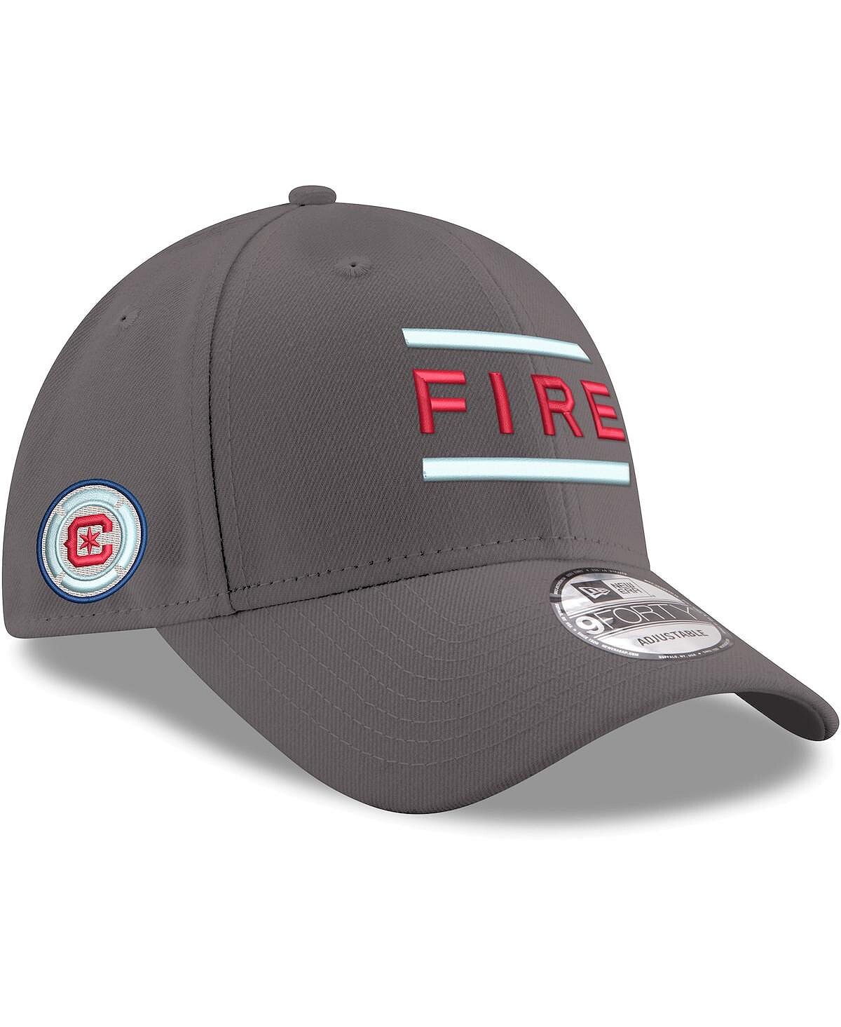 Мужская регулируемая кепка Chicago Fire Team Wordmark 9FORTY графитового цвета New Era
Мужская регулируемая кепка Chicago Fire Team Wordmark 9FORTY графитового цвета New Era