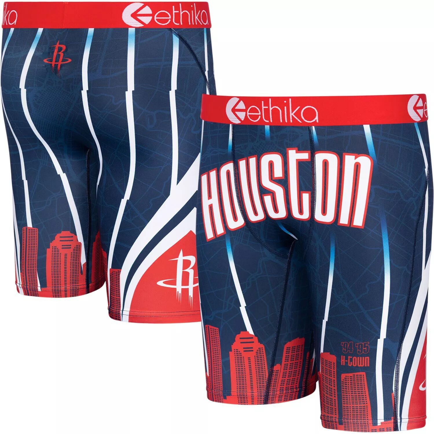 Молодежные трусы-боксеры Ethika Navy/Red Houston Rockets 2021/22 City Edition Unbranded
Молодежные трусы-боксеры Ethika Navy/Red Houston Rockets 2021/22 City Edition Unbranded