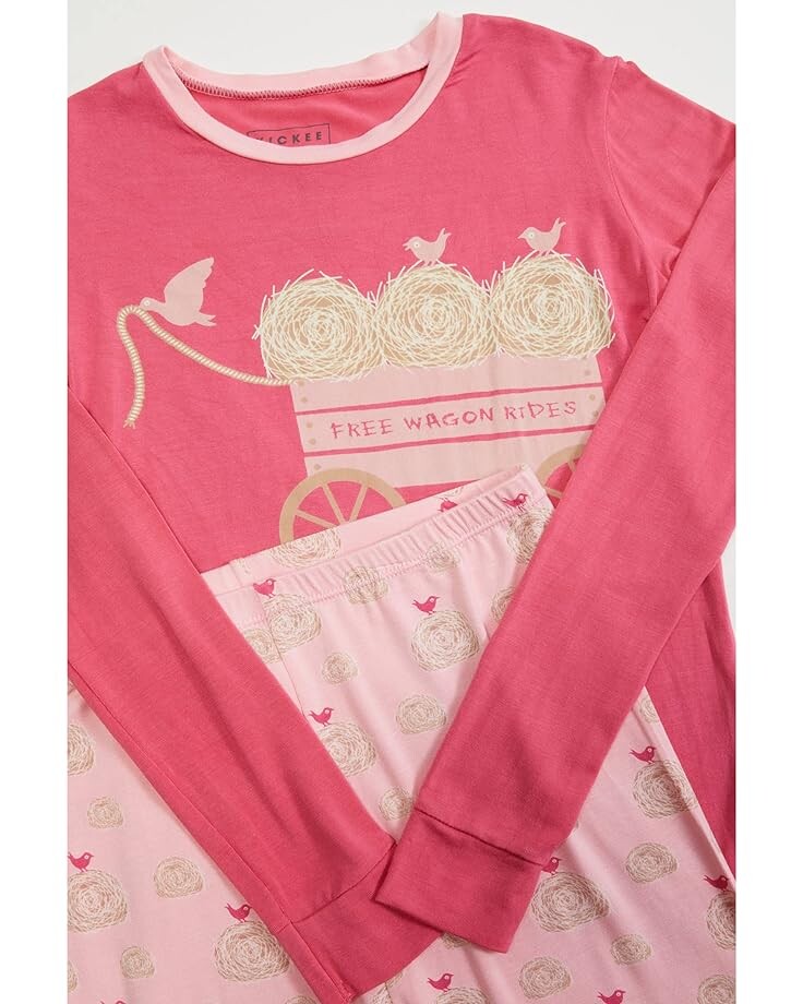 Пижамный комплект Kickee Pants Long Sleeve Graphic Pajama Set, цвет Lotus Hay Bales
Пижамный комплект Kickee Pants Long Sleeve Graphic Pajama Set, цвет Lotus Hay Bales
