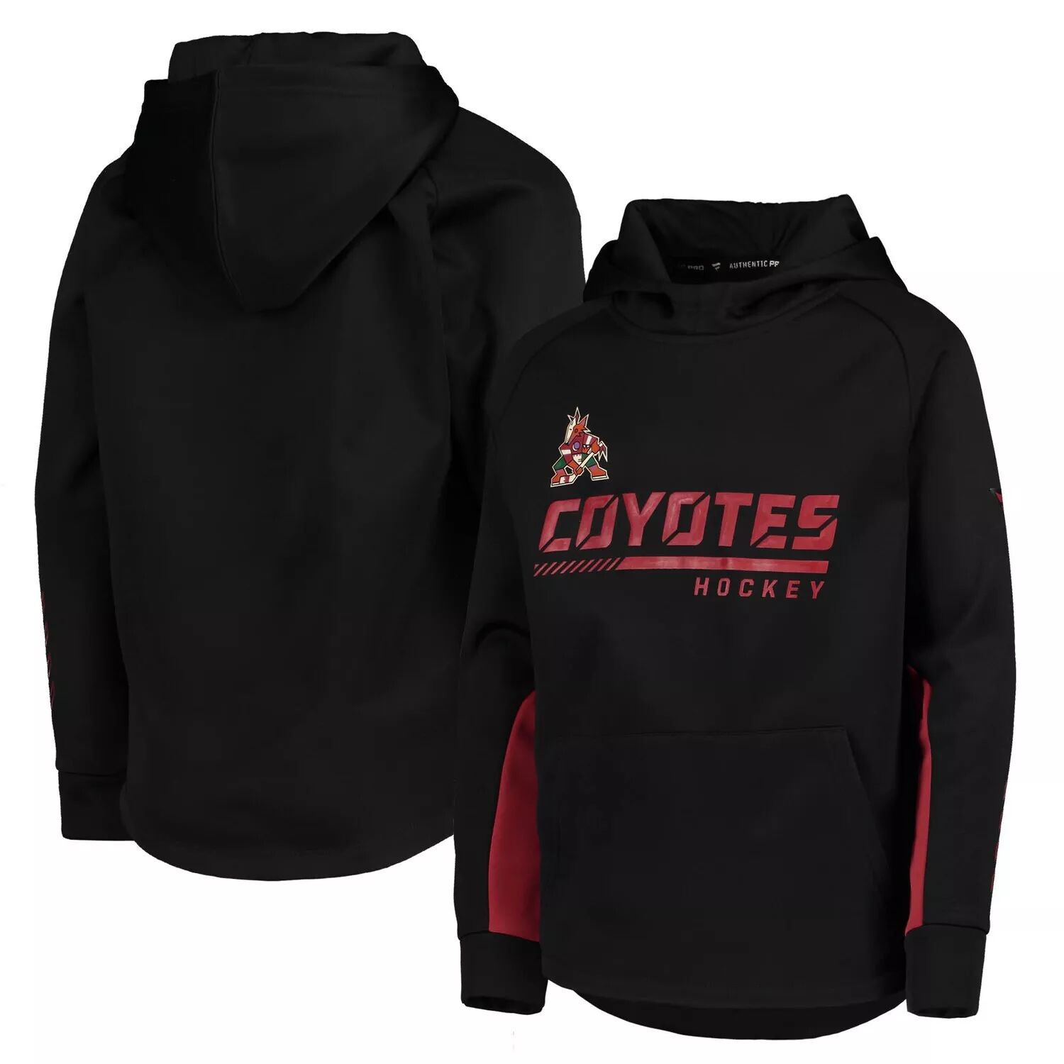 Черная толстовка с капюшоном с логотипом Youth Fanatics Arizona Coyotes Authentic Pro реглан Fanatics, Черный
Черная толстовка с капюшоном с логотипом Youth Fanatics Arizona Coyotes Authentic Pro реглан Fanatics, Черный