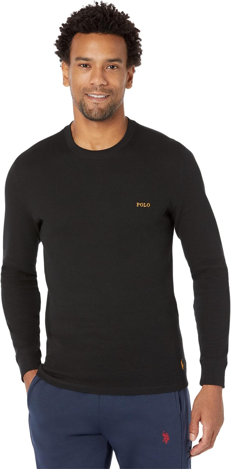 Вафельный свитер с длинными рукавами Polo Ralph Lauren, цвет Polo Black Golden Ochre Logo/PP
Вафельный свитер с длинными рукавами Polo Ralph Lauren, цвет Polo Black Golden Ochre Logo/PP