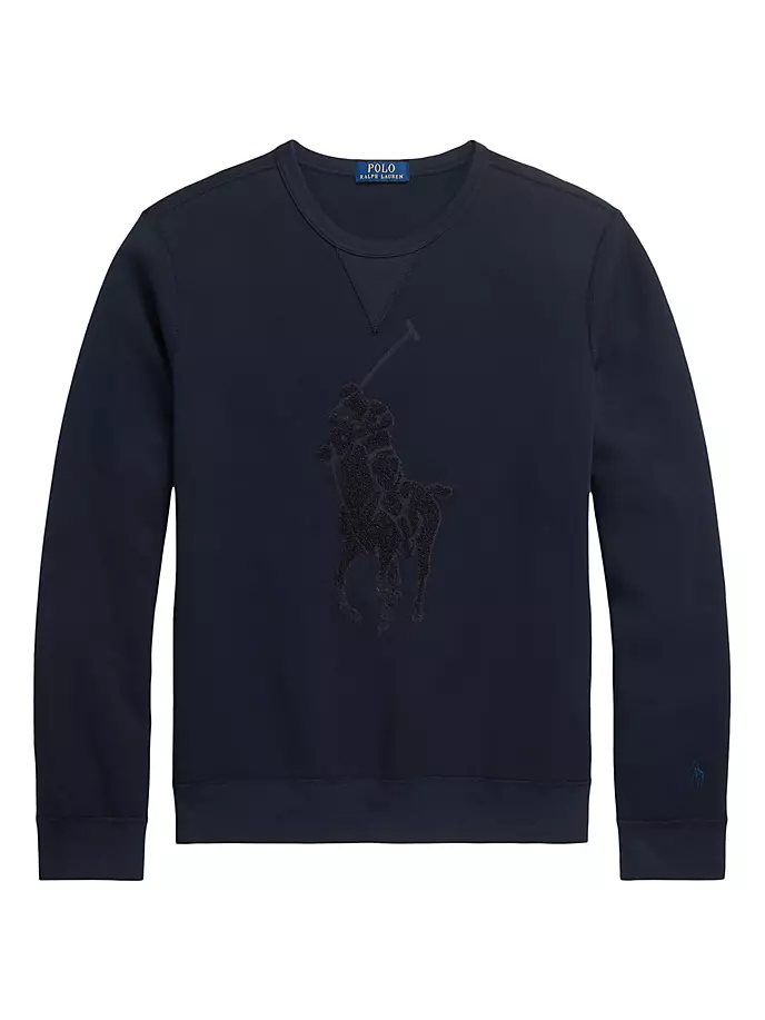 Толстовка двойной вязки из синели с логотипом Polo Ralph Lauren, цвет aviator navy
Толстовка двойной вязки из синели с логотипом Polo Ralph Lauren, цвет aviator navy