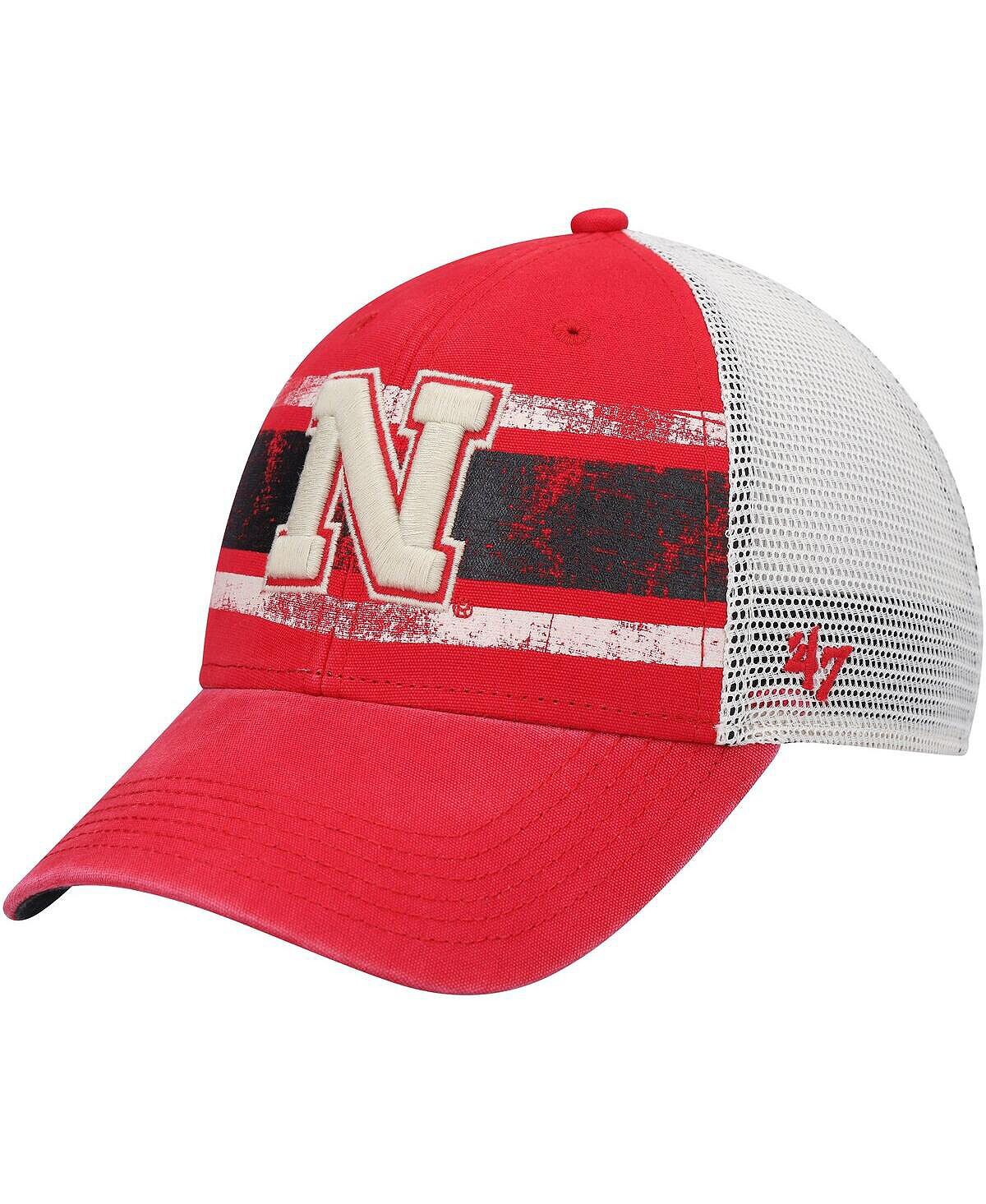 Мужская ало-белая кепка Nebraska Huskers Interlude MVP Trucker Snapback '47 Brand
Мужская ало-белая кепка Nebraska Huskers Interlude MVP Trucker Snapback '47 Brand