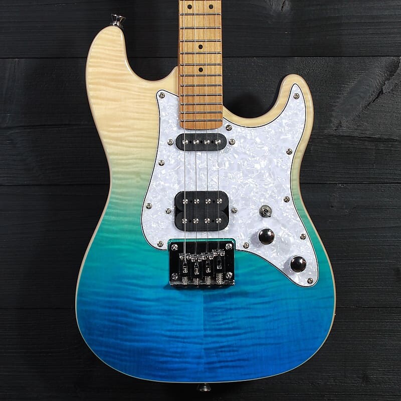 Электрогитара Flight Pathfinder TBL Solidbody Electric Tenor Ukulele Transparent Blue
Электрогитара Flight Pathfinder TBL Solidbody Electric Tenor Ukulele Transparent Blue