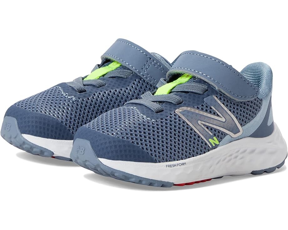 Кроссовки New Balance Fresh Foam Arishi v4 Bungee Lace with Hook-and-Loop Top Strap, цвет Arctic Grey/Pixel Green
Кроссовки New Balance Fresh Foam Arishi v4 Bungee Lace with Hook-and-Loop Top Strap, цвет Arctic Grey/Pixel Green