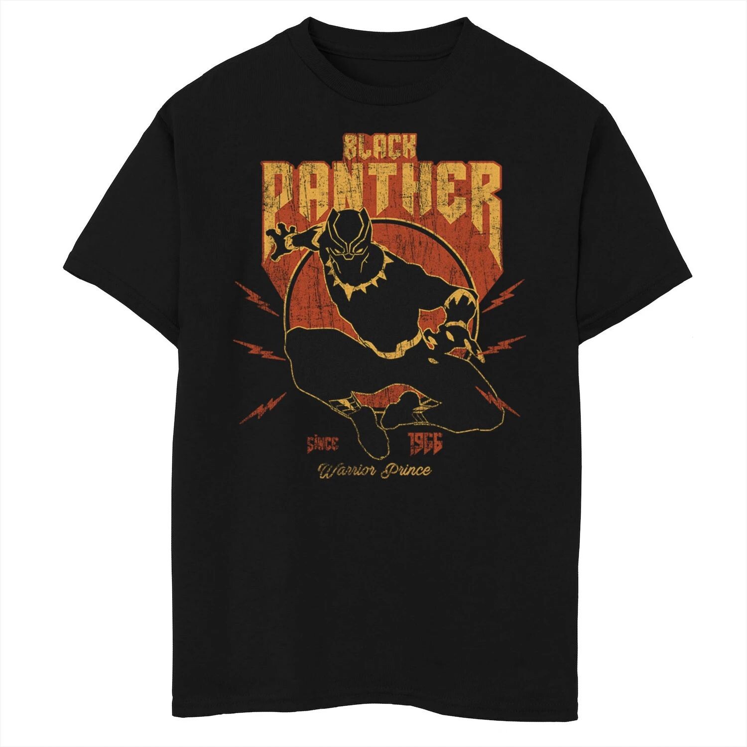 Винтажная футболка в стиле ретро с 1966 года для мальчиков 8–20 лет Marvel Black Panther Action Licensed Character
Винтажная футболка в стиле ретро с 1966 года для мальчиков 8–20 лет Marvel Black Panther Action Licensed Character