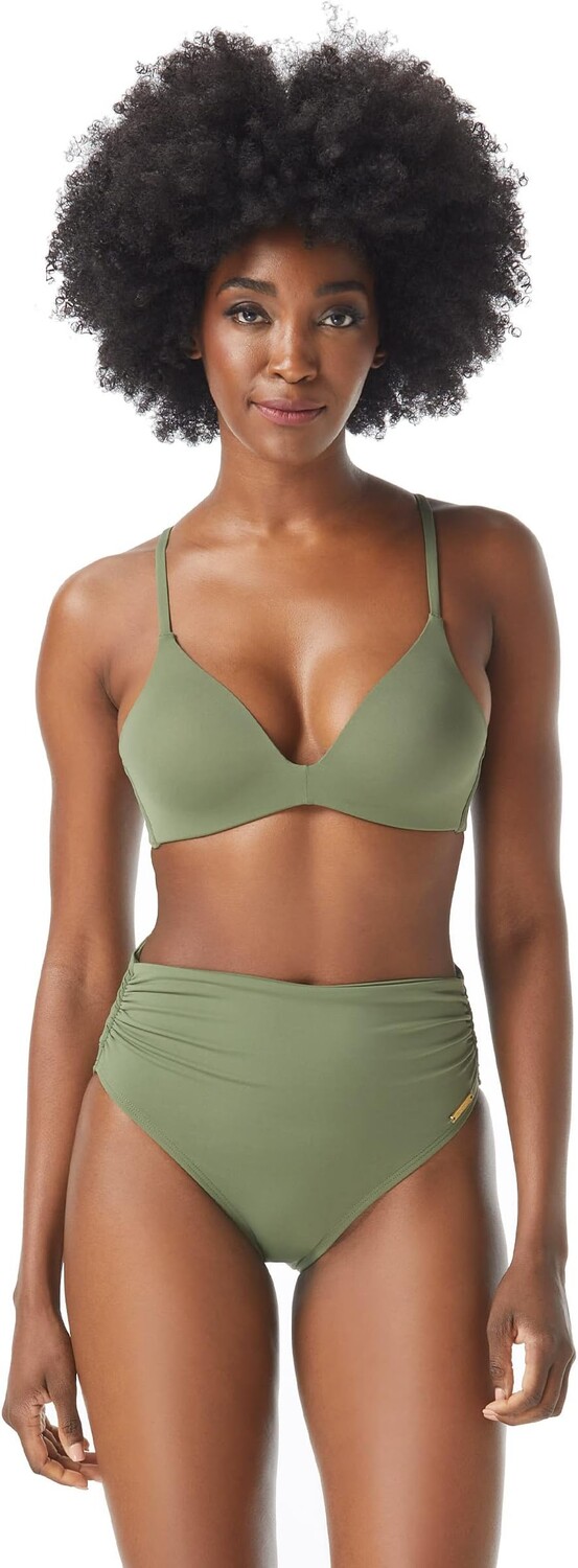 Купальный топ Vince Camuto Riviera Solids Molded Bikini Top w/ Soft Cups, цвет Safari Green
Купальный топ Vince Camuto Riviera Solids Molded Bikini Top w/ Soft Cups, цвет Safari Green