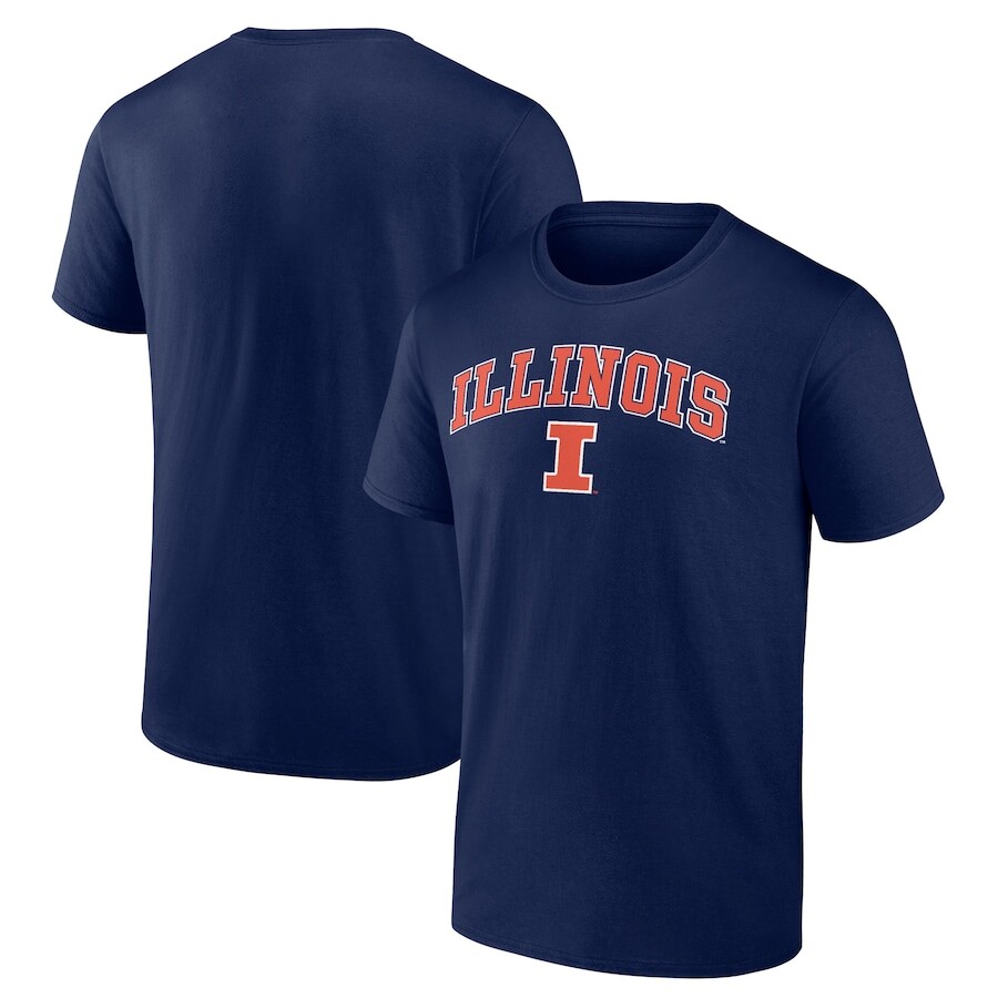 Футболка с коротким рукавом Fanatics Branded Illinois Fighting Illini, нави
Футболка с коротким рукавом Fanatics Branded Illinois Fighting Illini, нави