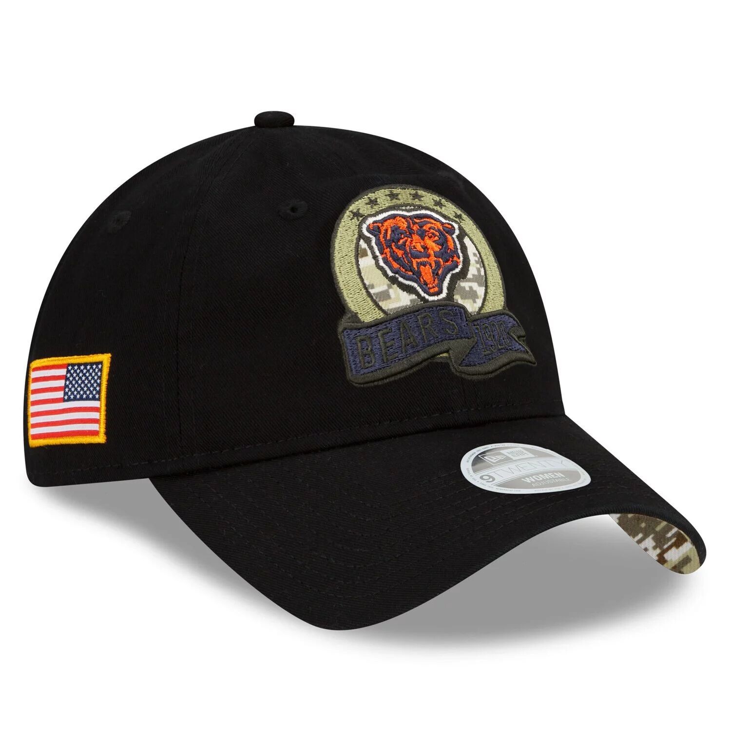 Женская регулируемая кепка New Era Black Chicago Bears 2022 Salute To Service 9TWENTY New Era
Женская регулируемая кепка New Era Black Chicago Bears 2022 Salute To Service 9TWENTY New Era