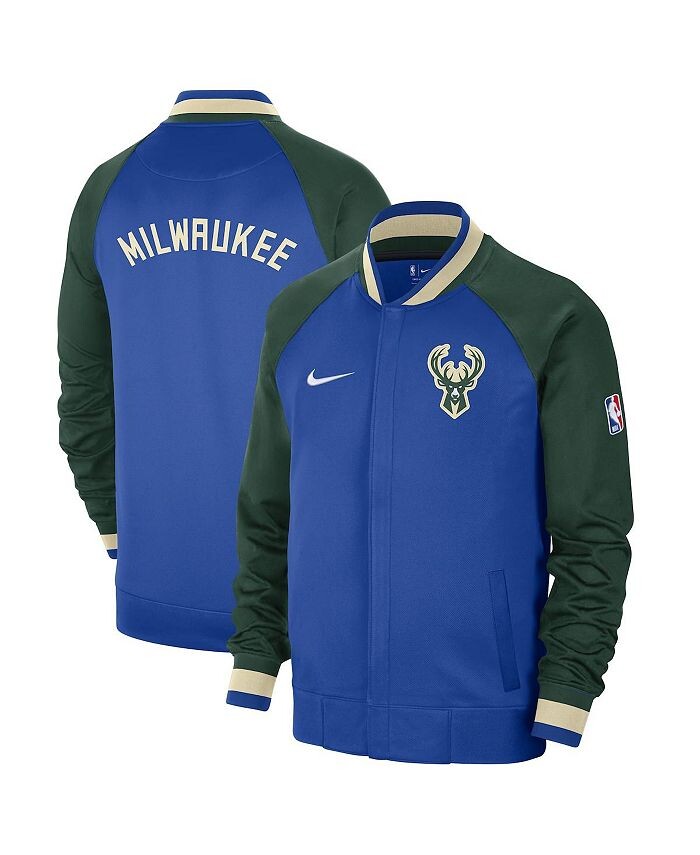 Мужская куртка Royal, Hunter Green Milwaukee Bucks 2022/23 City Edition Showtime Thermaflex с молнией во всю длину Nike, синий
Мужская куртка Royal, Hunter Green Milwaukee Bucks 2022/23 City Edition Showtime Thermaflex с молнией во всю длину Nike, синий