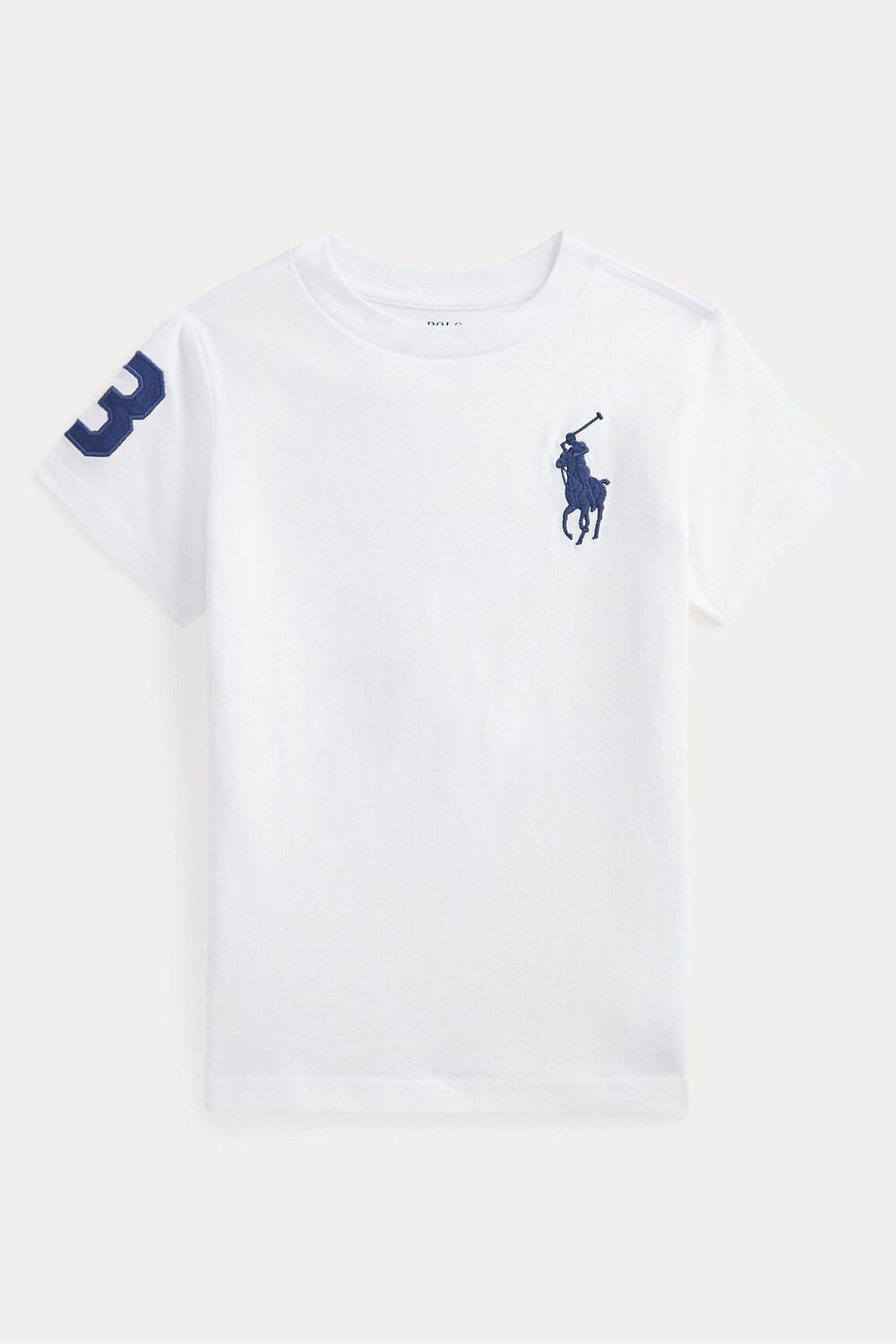 Футболка для мальчика из хлопкового трикотажа с большим логотипом Polo Ralph Lauren, белый
Футболка для мальчика из хлопкового трикотажа с большим логотипом Polo Ralph Lauren, белый