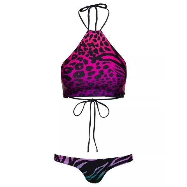 Купальник animal-print bikini set in fuchsia technical fabri The Attico, розовый
Купальник animal-print bikini set in fuchsia technical fabri The Attico, розовый