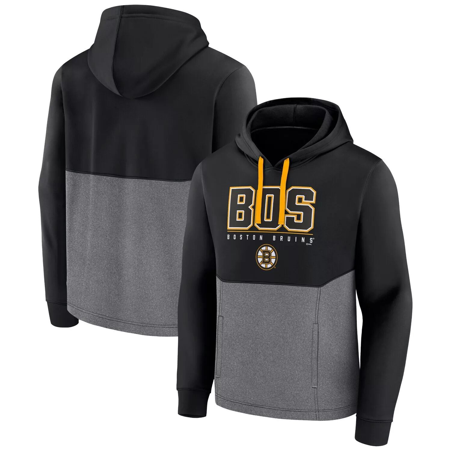Мужской черный фирменный пуловер с капюшоном Boston Bruins Successful Tri-Blend Fanatics
Мужской черный фирменный пуловер с капюшоном Boston Bruins Successful Tri-Blend Fanatics