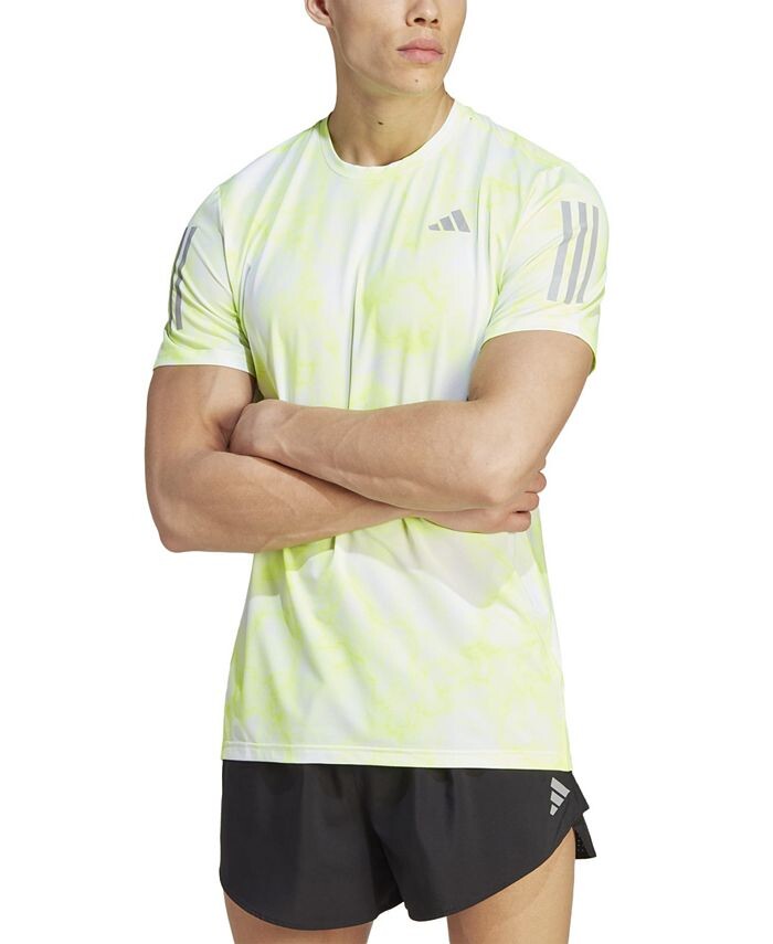 Мужская футболка для бега обычного кроя с принтом Own The Run adidas, цвет Lemon/wht
Мужская футболка для бега обычного кроя с принтом Own The Run adidas, цвет Lemon/wht