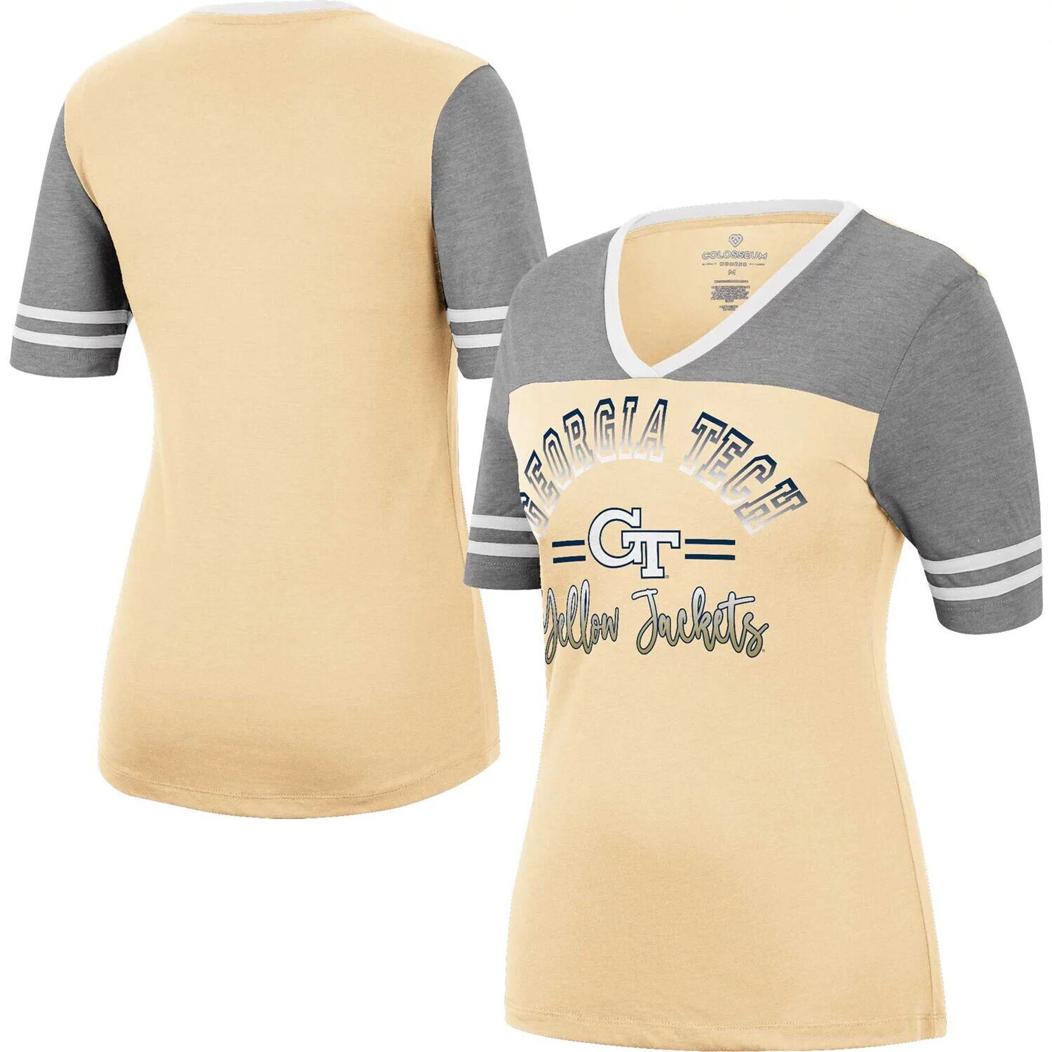 Женские желтые куртки Colosseum Gold/Heathered Grey Georgia Tech Футболка с v-образным вырезом There You Are Colosseum, Желтый
Женские желтые куртки Colosseum Gold/Heathered Grey Georgia Tech Футболка с v-образным вырезом There You Are Colosseum, Желтый