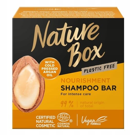 Шампунь Nature Box Nourishment питательный шампунь для волос с аргановым маслом 85г
Шампунь Nature Box Nourishment питательный шампунь для волос с аргановым маслом 85г