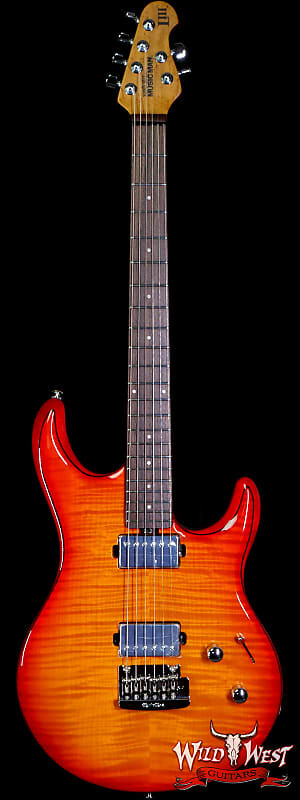 Электрогитара Ernie Ball Music Man Steve Lukather Luke III HH Flame Maple Top Roasted Birdseye Maple Neck Cherry Burst
Электрогитара Ernie Ball Music Man Steve Lukather Luke III HH Flame Maple Top Roasted Birdseye Maple Neck Cherry Burst