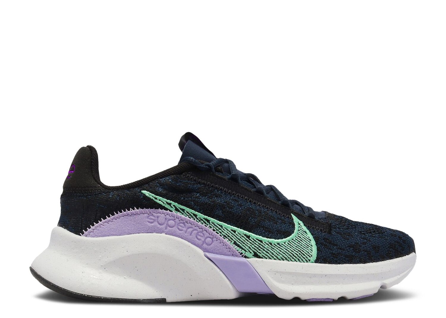 Кроссовки Nike Wmns Superrep Go 3 Flyknit Next Nature 'Armoury Navy Green Glow', черный
Кроссовки Nike Wmns Superrep Go 3 Flyknit Next Nature 'Armoury Navy Green Glow', черный