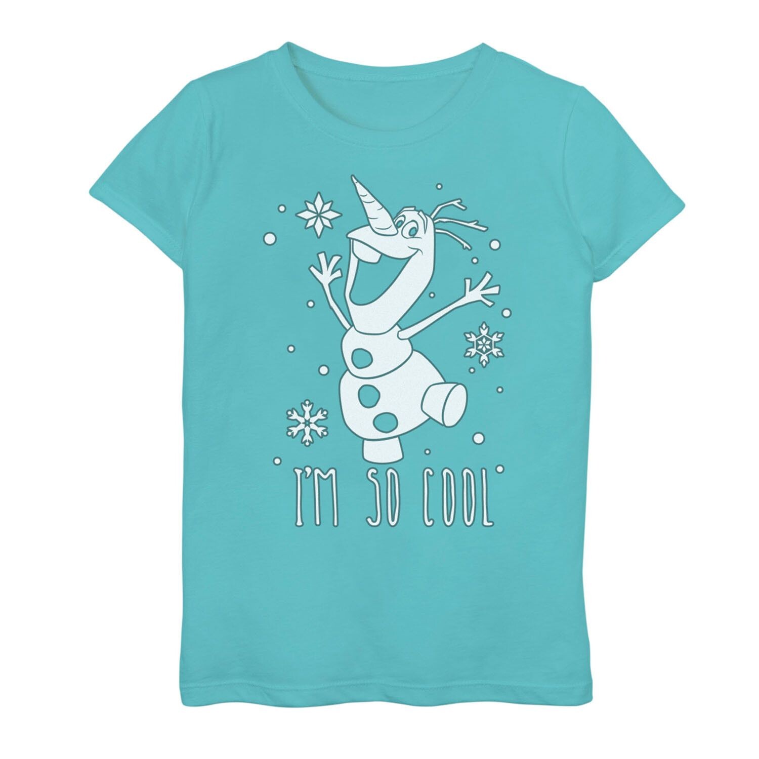 Футболка с рисунком Олафа «Я такой крутой» Disney's Frozen Girls 7–16 Licensed Character
Футболка с рисунком Олафа «Я такой крутой» Disney's Frozen Girls 7–16 Licensed Character