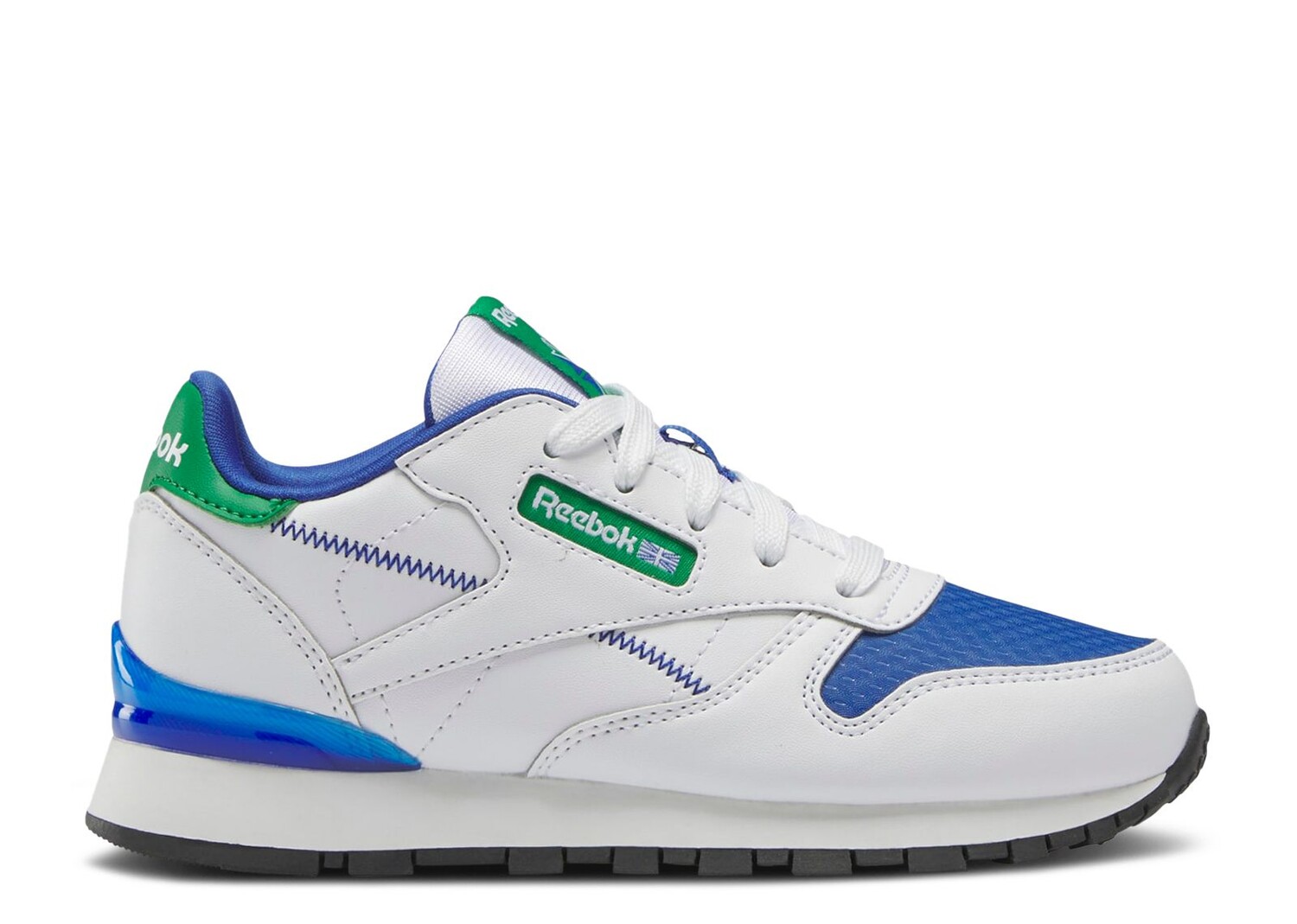 Кроссовки Reebok Classic Leather Step 'N' Flash Little Kid 'White Vector Blue', белый
Кроссовки Reebok Classic Leather Step 'N' Flash Little Kid 'White Vector Blue', белый