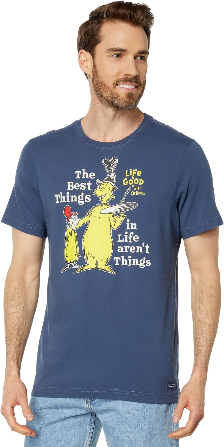 Футболка Green Eggs Best Things с коротким рукавом Crusher Life is Good, цвет Darkest Blue
Футболка Green Eggs Best Things с коротким рукавом Crusher Life is Good, цвет Darkest Blue