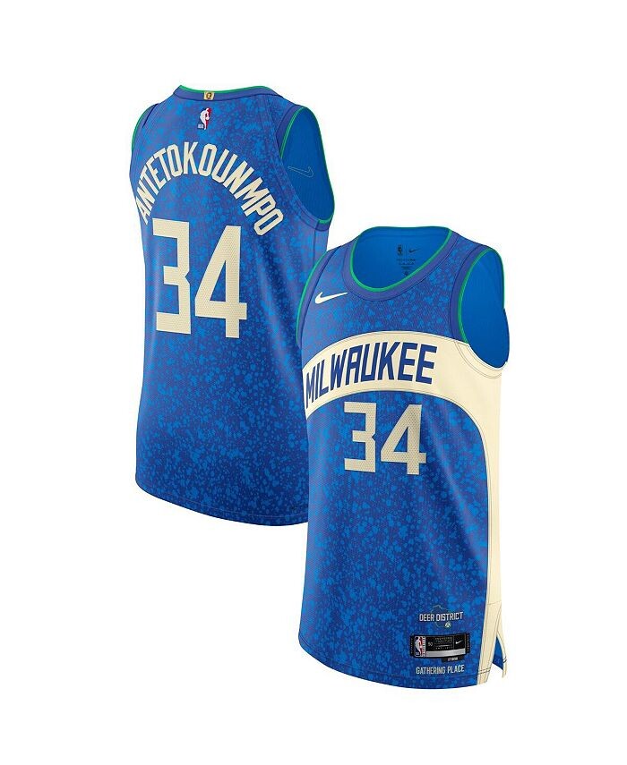 Мужская футболка Giannis Antetokounmpo Blue Milwaukee Bucks 2023/24 - City Edition Nike, синий
Мужская футболка Giannis Antetokounmpo Blue Milwaukee Bucks 2023/24 - City Edition Nike, синий