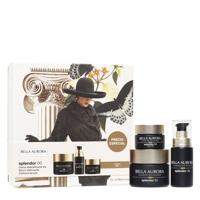Набор косметики Pack Splendor Dia +Serum Reafirmante + Contorno de Ojos Bella Aurora, Set 3 productos
Набор косметики Pack Splendor Dia +Serum Reafirmante + Contorno de Ojos Bella Aurora, Set 3 productos