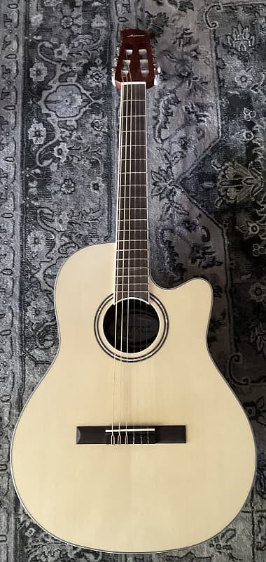 Акустическая гитара Ovation Guitar Applause Balladeer Plus Spruce Top Acoustic Electric Nylon String
Акустическая гитара Ovation Guitar Applause Balladeer Plus Spruce Top Acoustic Electric Nylon String