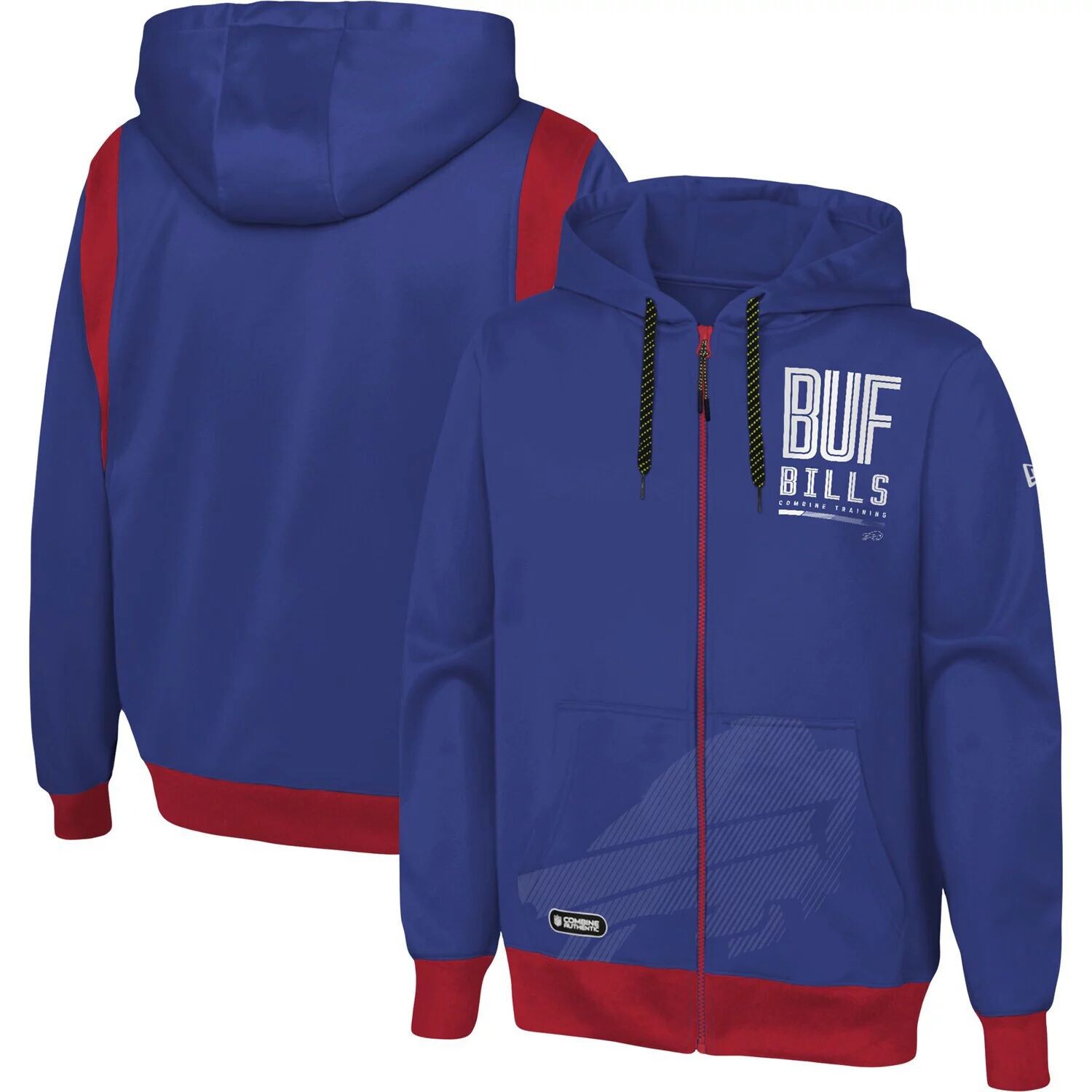 Мужская толстовка с капюшоном New Era Royal Buffalo Bills с застежкой-молнией во всю спину
Мужская толстовка с капюшоном New Era Royal Buffalo Bills с застежкой-молнией во всю спину