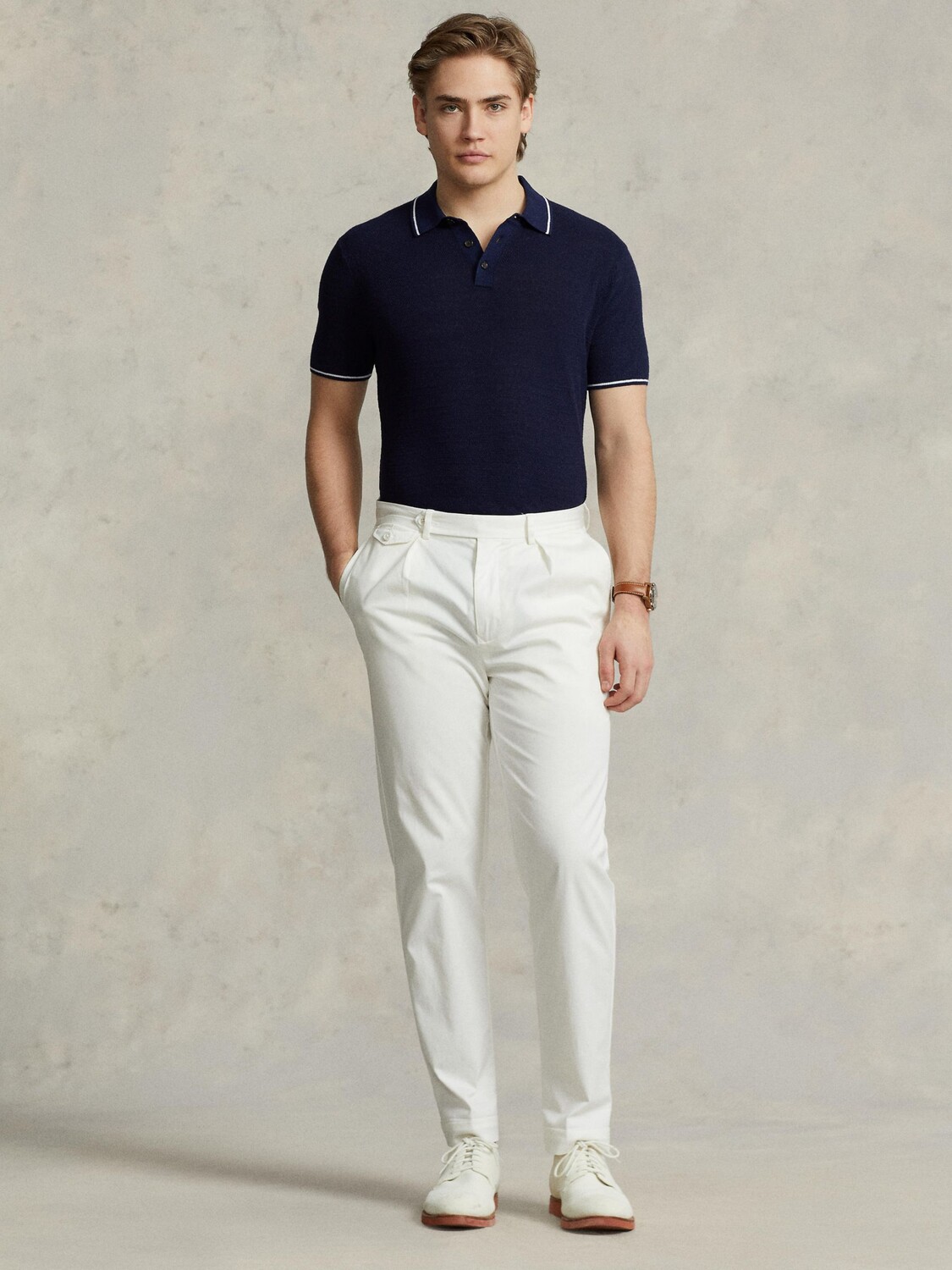 Поло Топ-поло из смесового льна с короткими рукавами Ralph Lauren, яркий темно-синий
Поло Топ-поло из смесового льна с короткими рукавами Ralph Lauren, яркий темно-синий