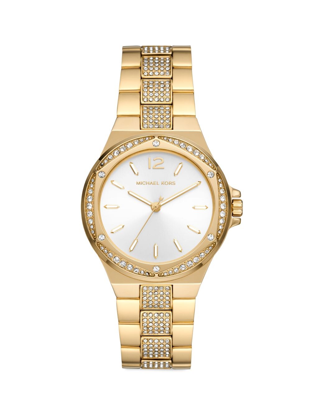 Часы Lennox Goldtone и кубический цирконий с тремя стрелками Michael Kors, желтый
Часы Lennox Goldtone и кубический цирконий с тремя стрелками Michael Kors, желтый