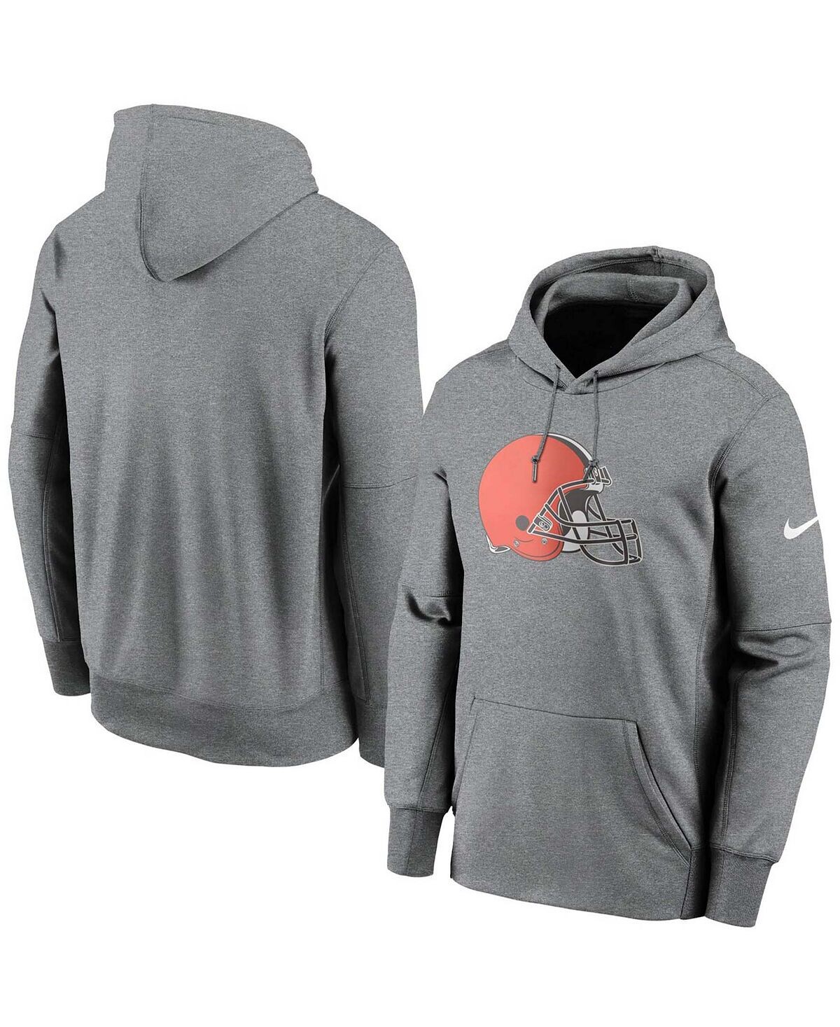 Мужской серый пуловер с капюшоном Cleveland Browns Fan Gear Primary Logo Performance Nike
Мужской серый пуловер с капюшоном Cleveland Browns Fan Gear Primary Logo Performance Nike