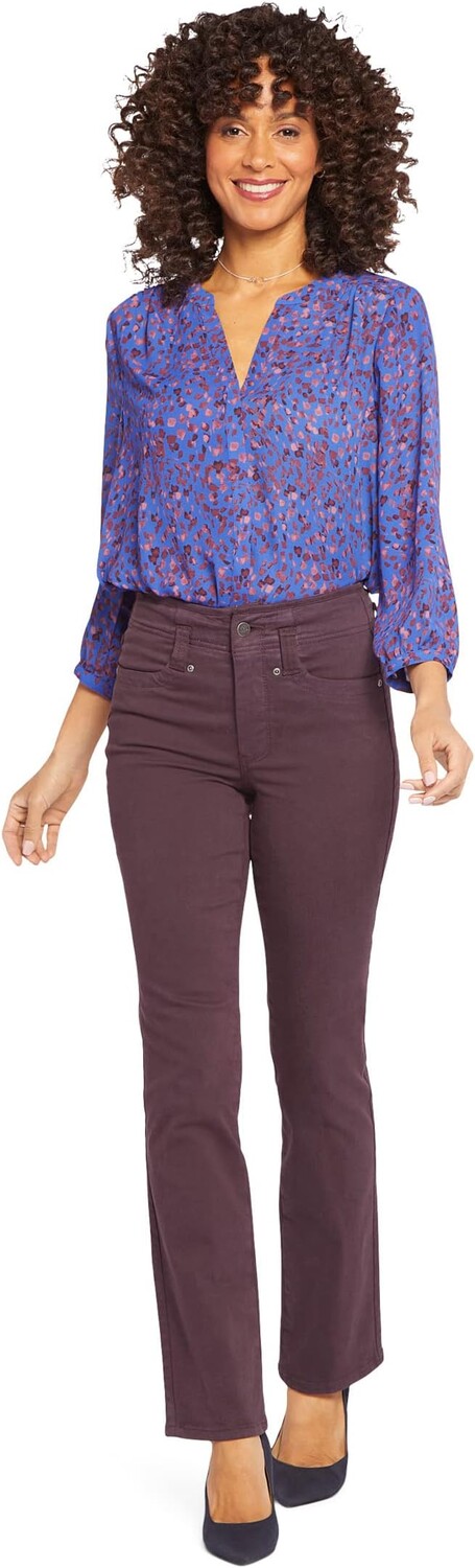Джинсы Petite High-Rise Marilyn Straight Hollywood Waistband in Eggplant NYDJ, цвет Eggplant
Джинсы Petite High-Rise Marilyn Straight Hollywood Waistband in Eggplant NYDJ, цвет Eggplant